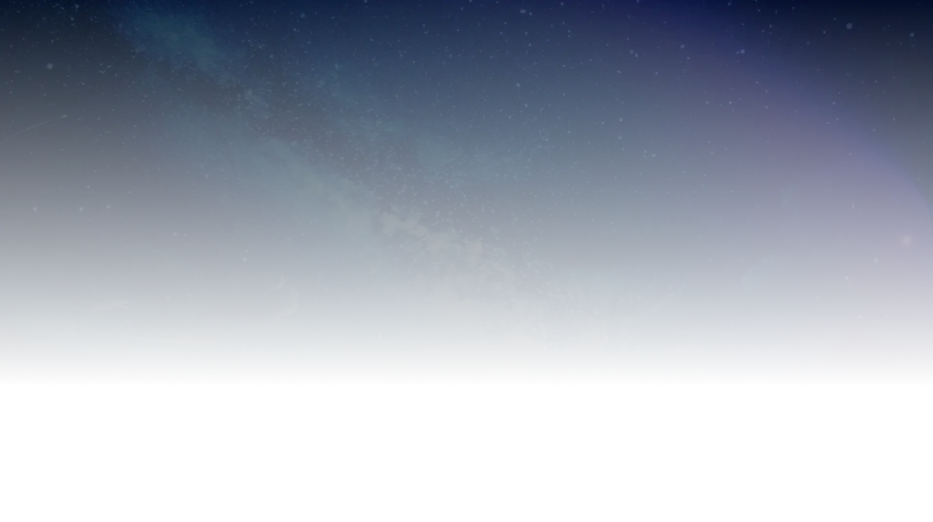 Gradient sky from blue to white